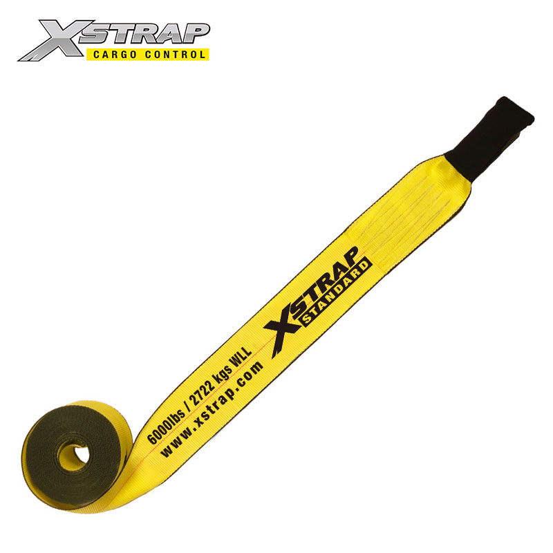 61881-Correias de guincho padrão de 4 polegadas com olhal costurado