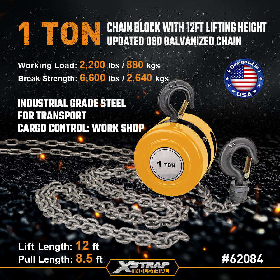 Talha de corrente de elevação