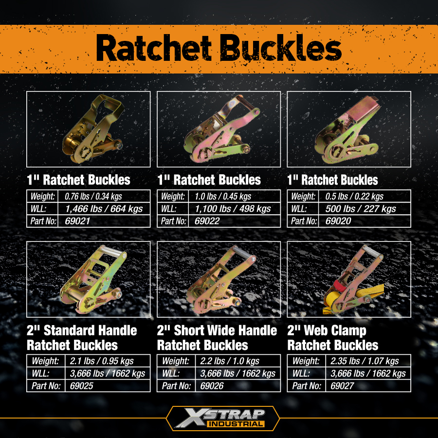 Fivelas de came e catraca