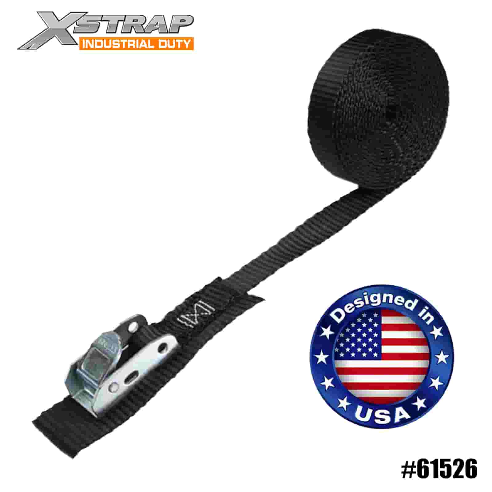 Xstrap 61526 1” x 6’ Correia de came sem fim com almofada de desgaste 400lb SWL